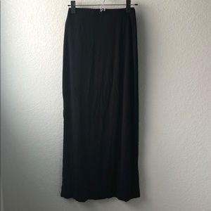 Old Navy Black Maxi Skirt